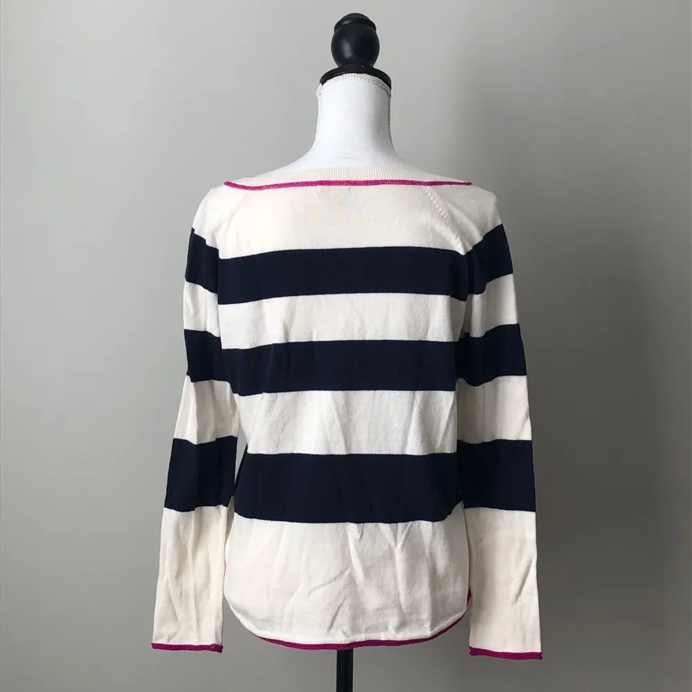 GAP | Striped Wide Neck Sweater Sz XS - Image 7