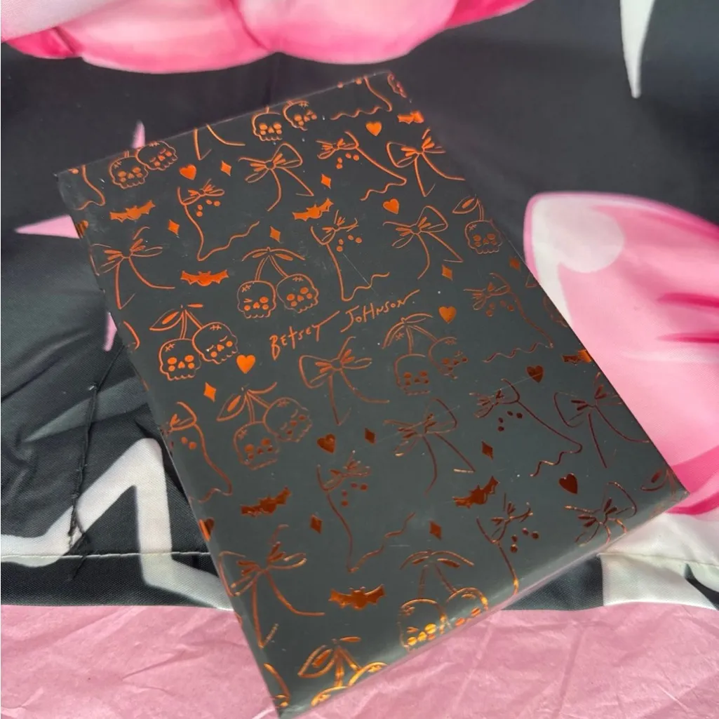 Betsey Johnson Gold Tone Black Cat Sitting On The Moon Keychain Bag Charm NIB - Image 3