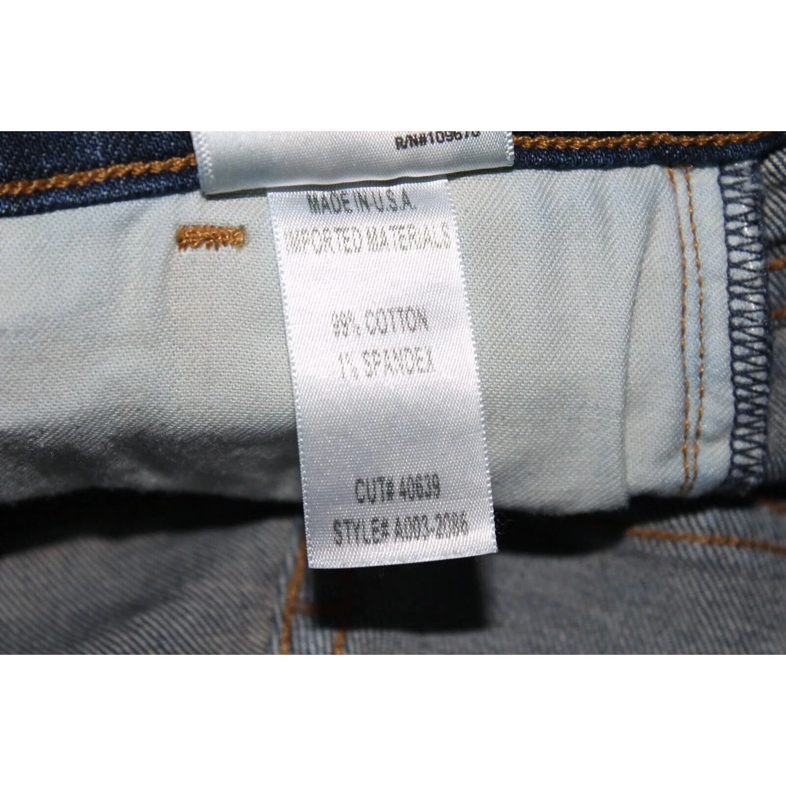 Agolde Sophie‎ High Rise Skinny Jeans Claremont Blue Size 26 - Image 3