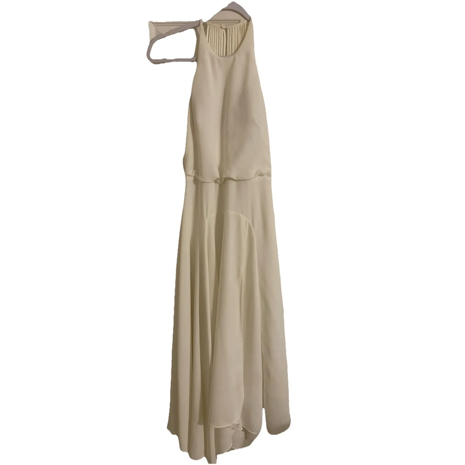 Halston Heritage white dress, size 0, open on one side - Image 2