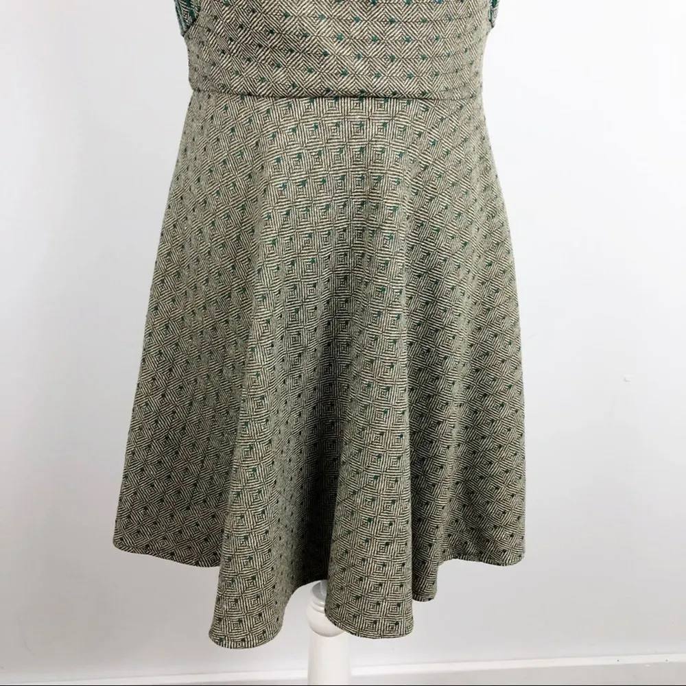 New Coconinno Vintage Berkeley Sleeveless Sweater Dress Size XL Green Wool - Image 15