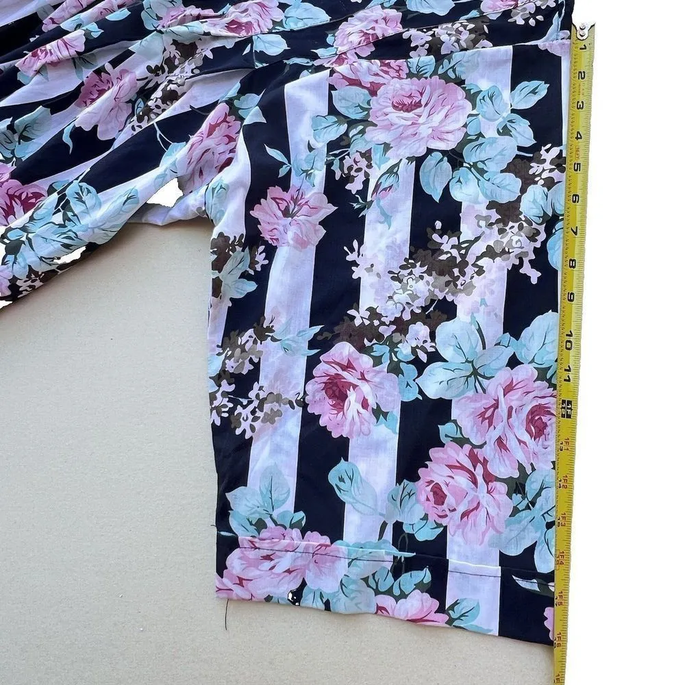 VINTAGE 1980s Anthony Richard PARTY womens DRESS MCM RETRO MOD ABSTRACT Size L Purple Size L - Image 4