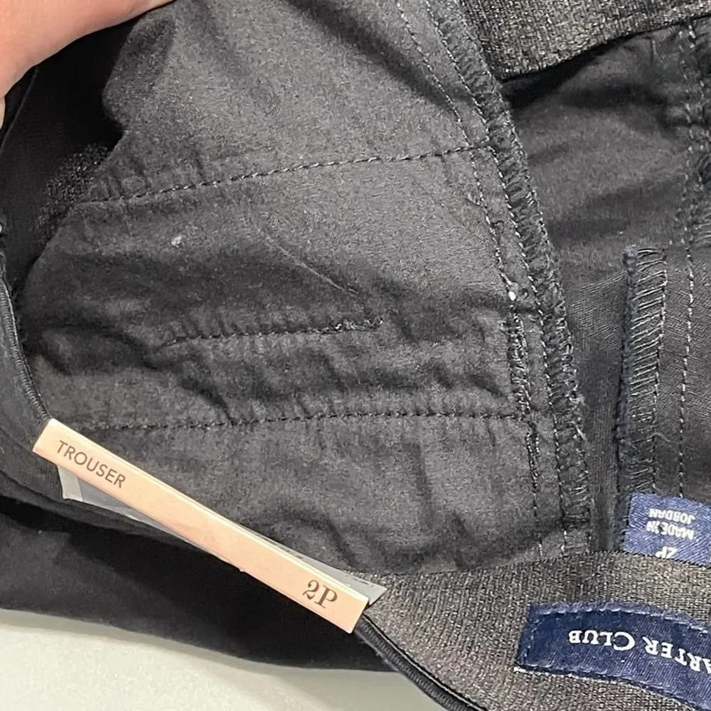 Charter Club Trouser Wide Leg Pants‎ Black 2 Petite - Image 10