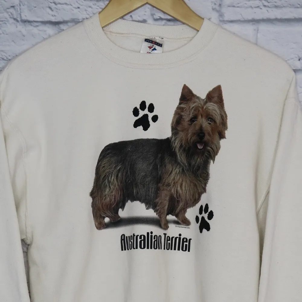 Vintage Australian Terrier Dog Sweatshirt - Image 2
