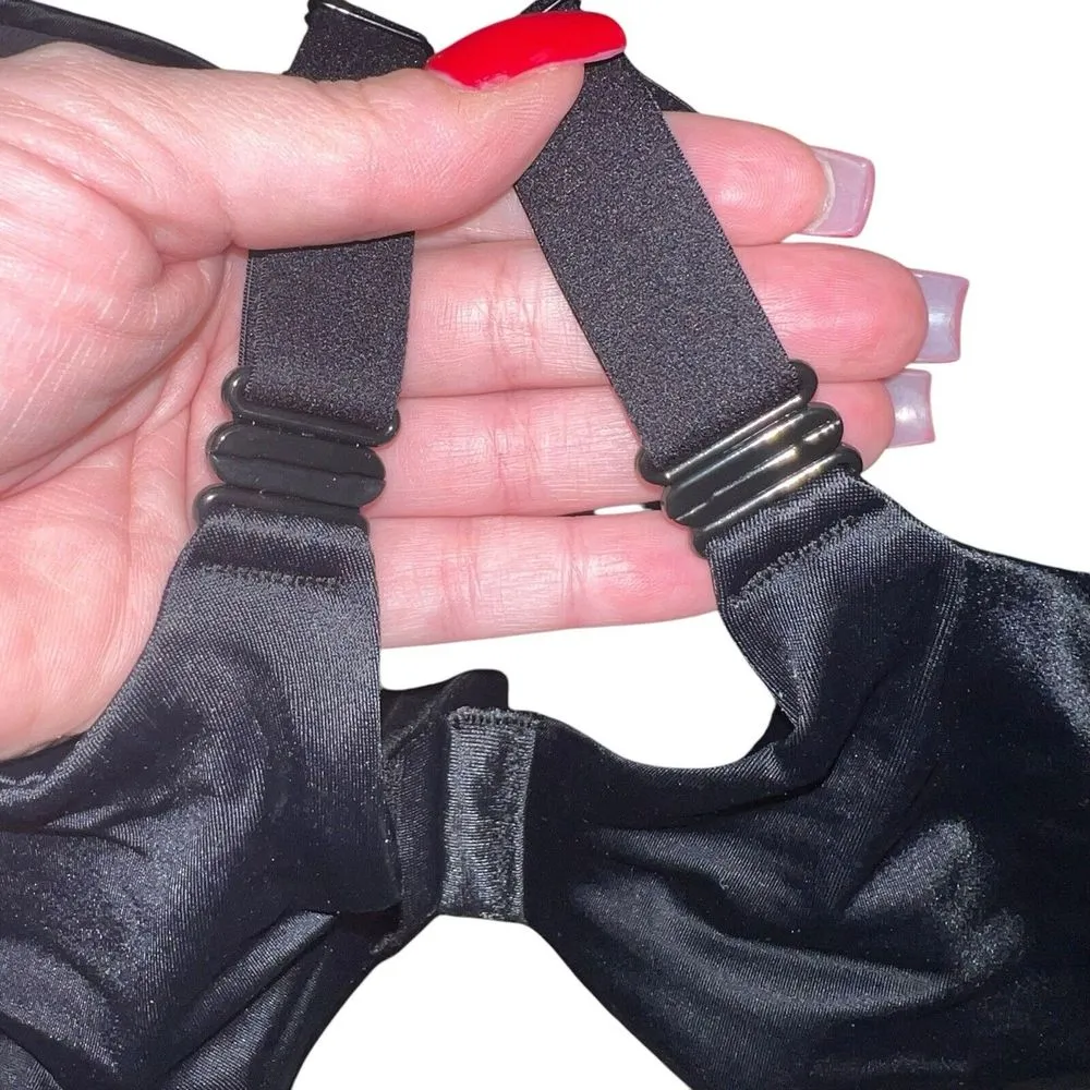 Old Navy Women's Adjustable Smoothing Full-Coverage Bra ‎ Black Jack 42DDD/F New - Image 3