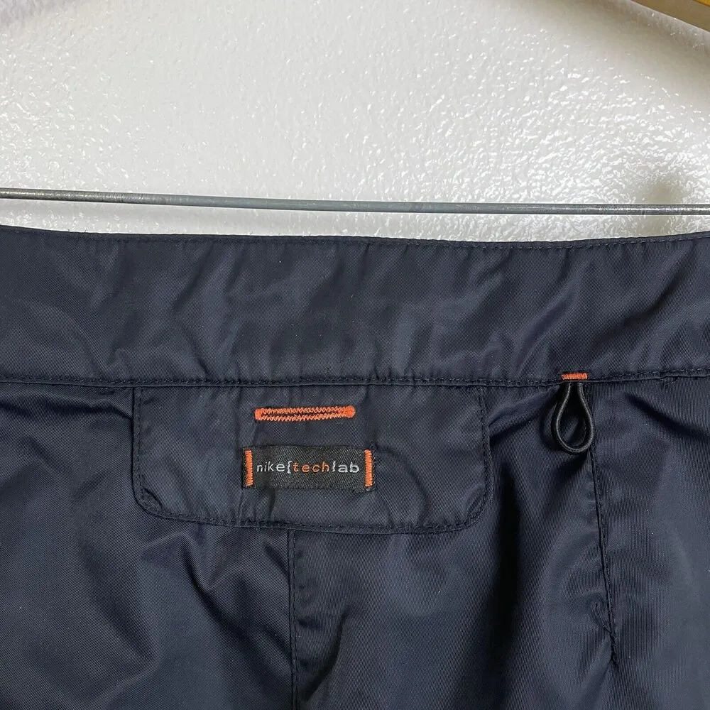 Nike Tech Lab Womens Pants Black Lightweight Ankle Zip Outdoors Pocket Polyamide - Image 7