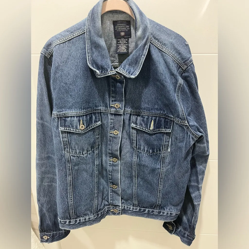 UF “Chomp” Painted Denim Jacket - Image 2