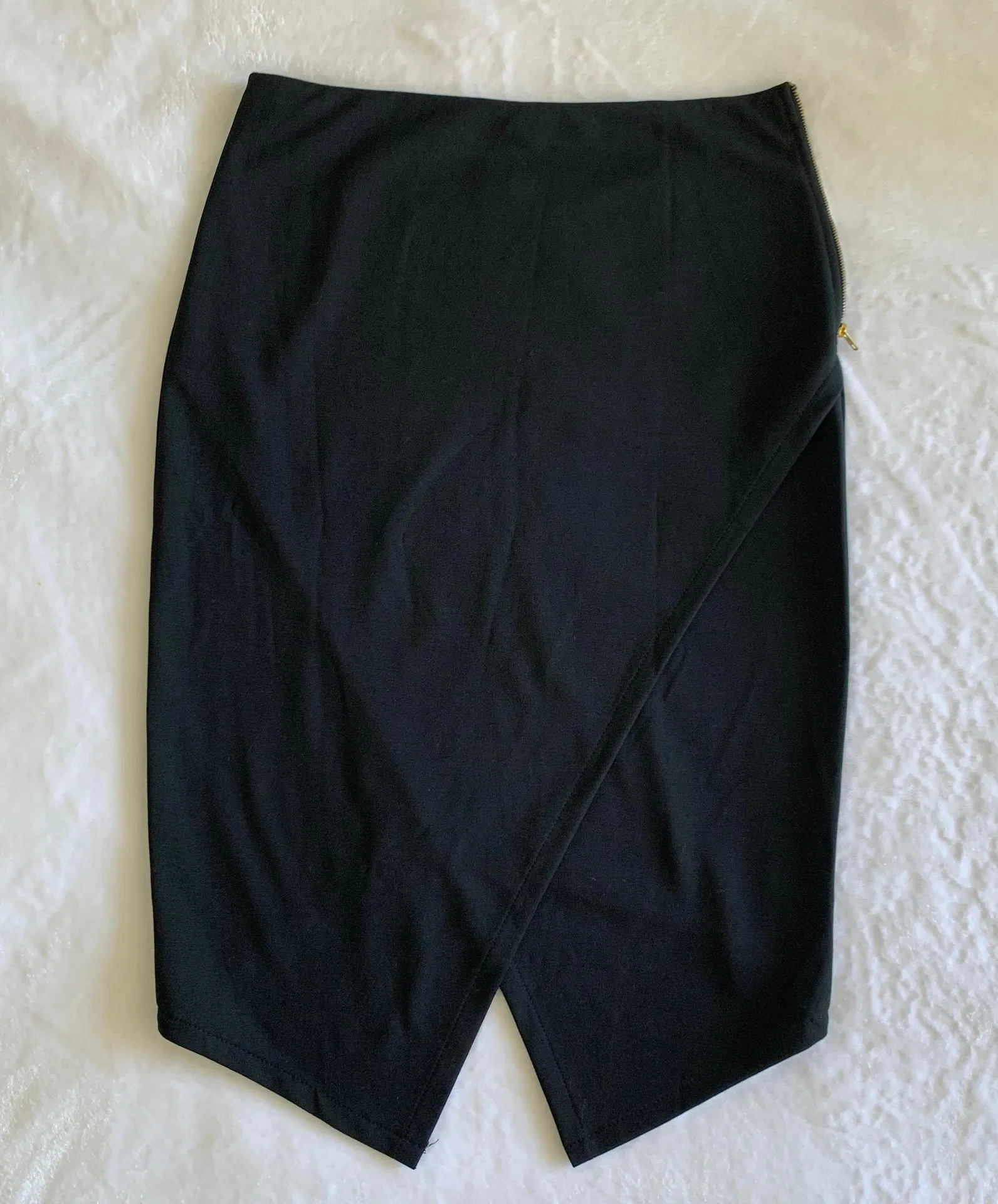 Ces Femme Black Beaded Bodycon Skirt Size Large - Image 7