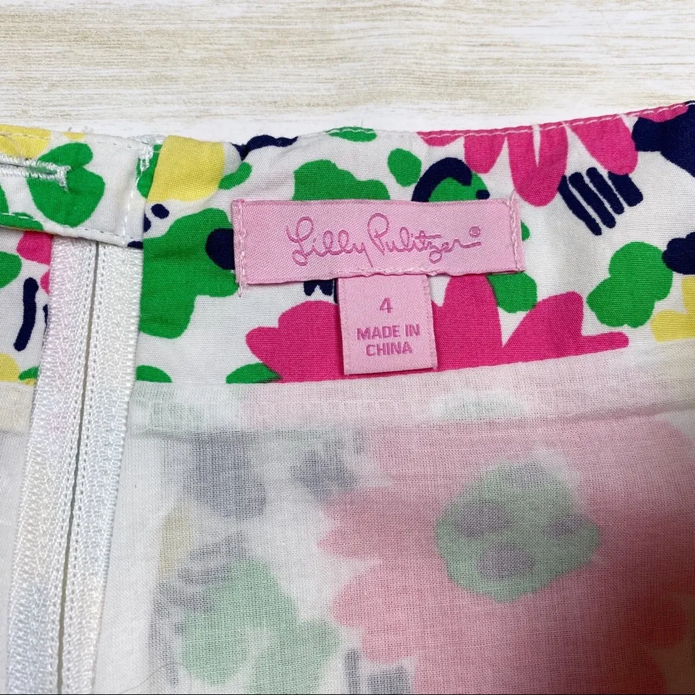 Lilly Pulitzer Callie skirt in Doodle bug Daisy - Image 5