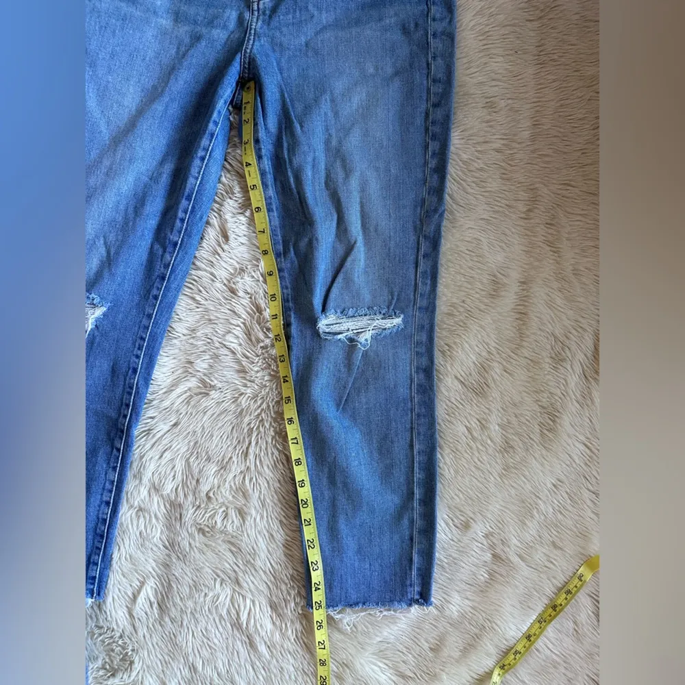 Madewell The High-Rise Slim Crop Boyjean in Elkhart Light Wash Size 29 - Image 8