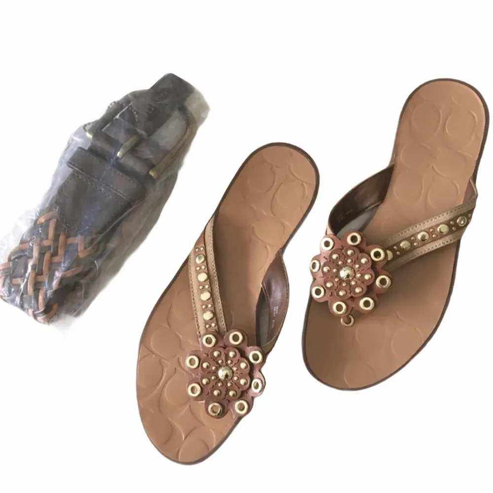 HTF: new Anthropologie x Linea Pelle ❃ Braided Leather Belt ❃ Khaki Brown Root - Image 10