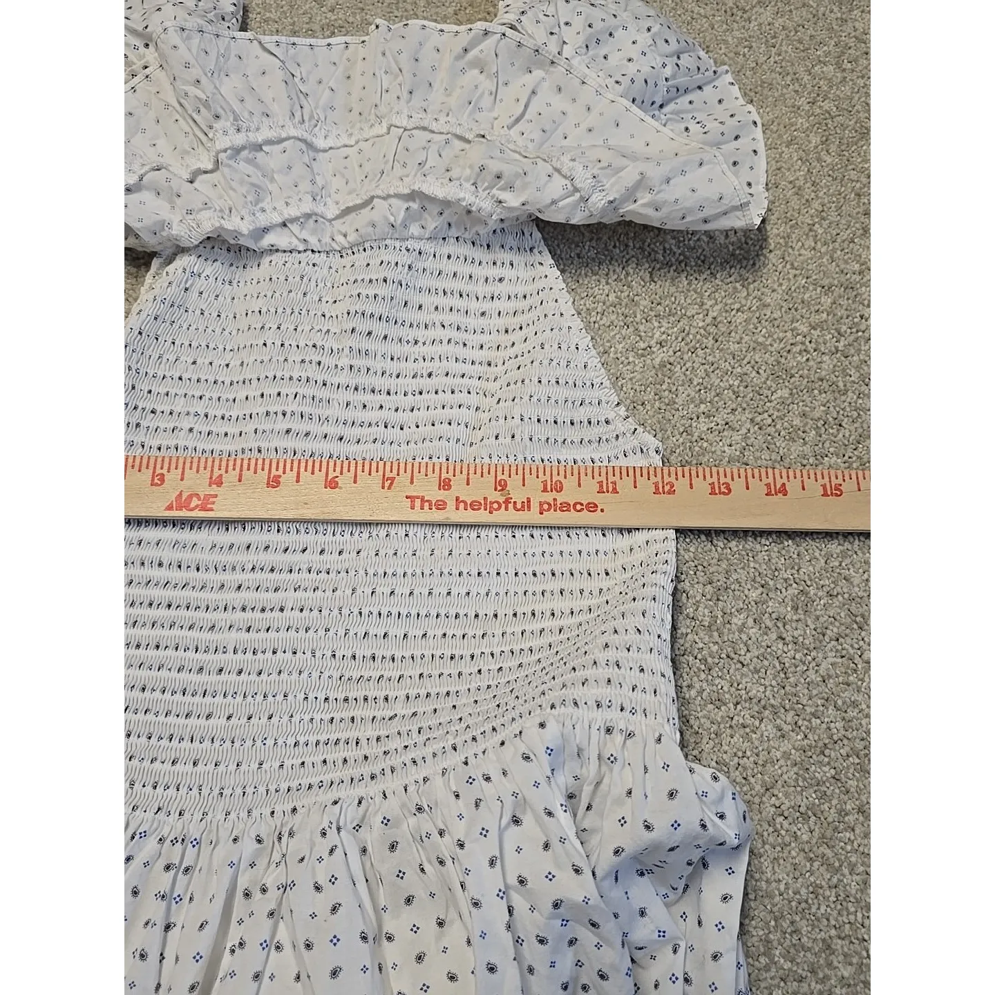 Hill House Womens The Akilah Nap Dress Pampelonne Paisley Sz S Cottage Core - Image 7