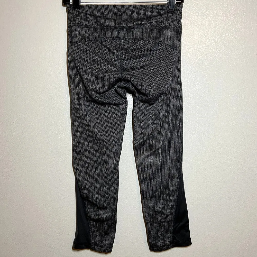 Colosseum Active Boise State Broncos Leggings Herringbone Embroidered Logo Small - Image 5