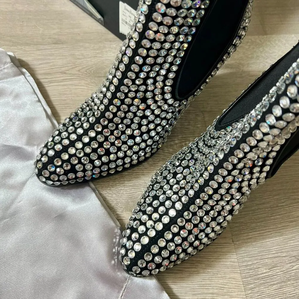 NWT Brand new authentic Giuseppe Zanotti Swarovski Crystal ankle boots Size 6 - Image 6