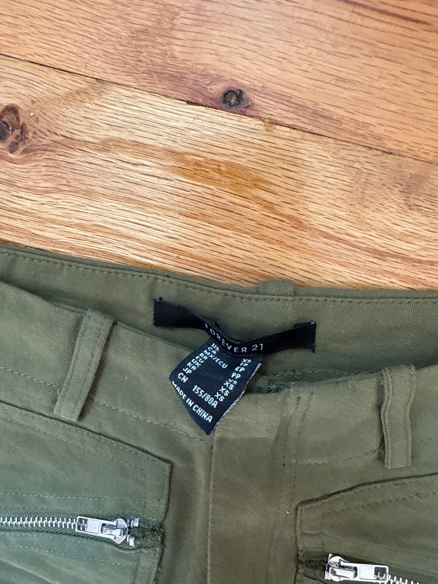 Forever 21 Green Pants - Image 2