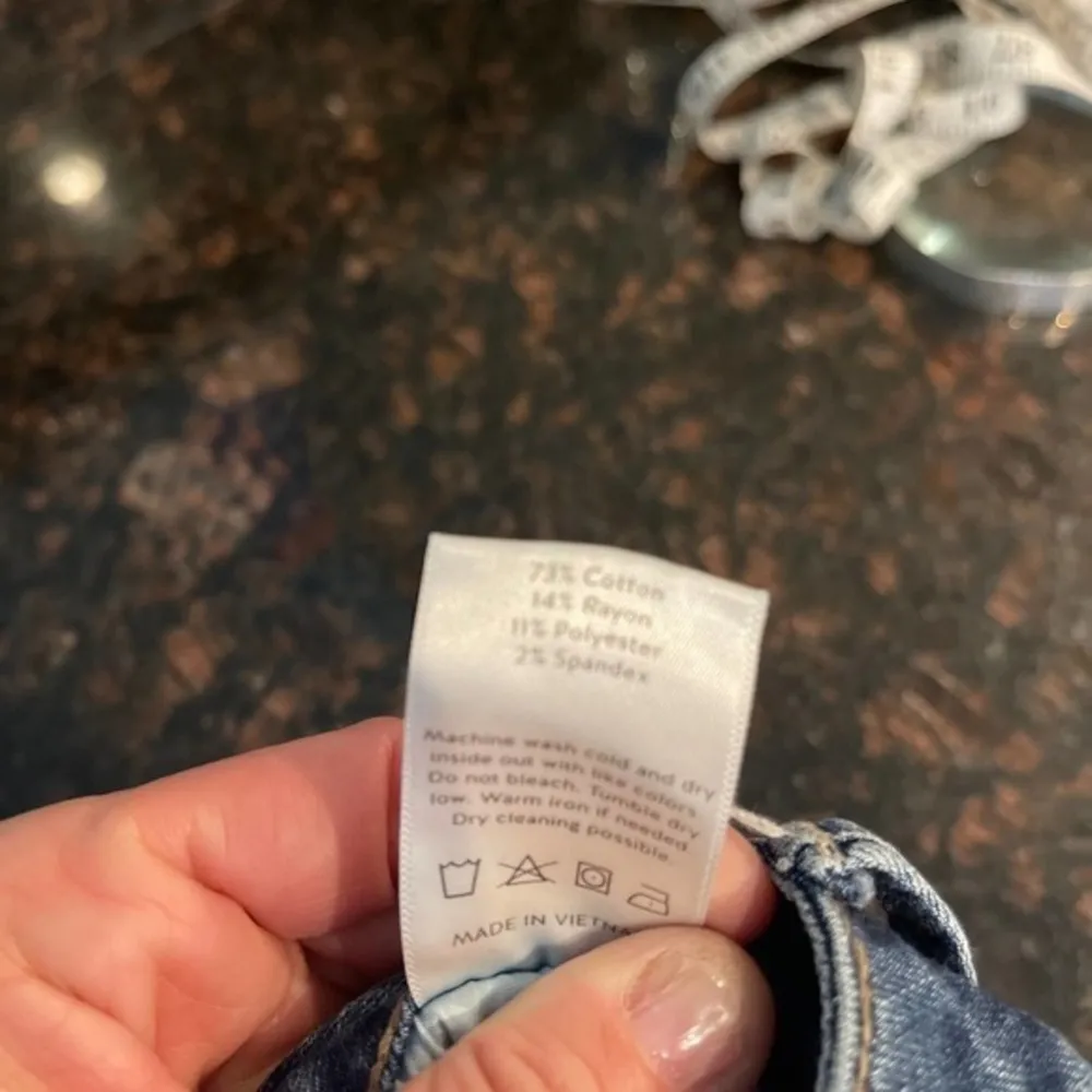 JBD SPLIT ANKLE SKINNY STRETCH JEANS Blue Size 25 - Image 6