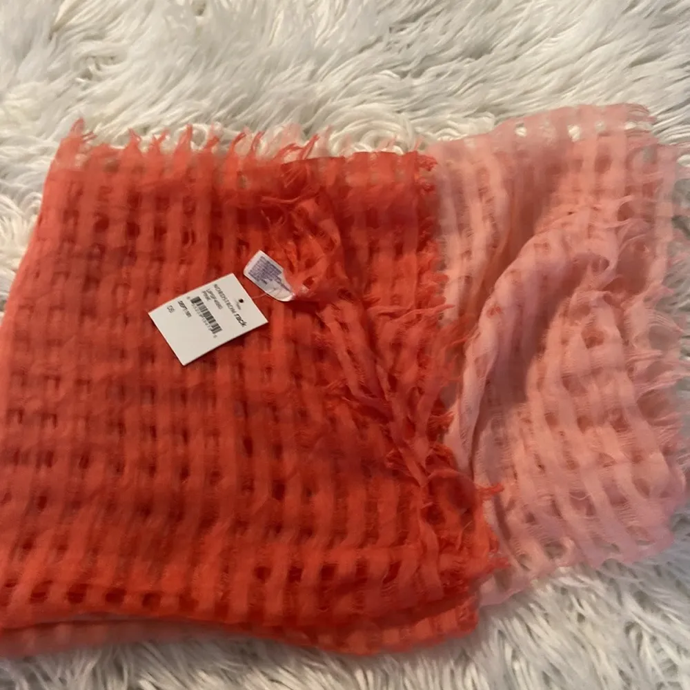 Nordstrom Rack Pink Scarf long 69” wide 25” brand new with tags very soft - Image 5