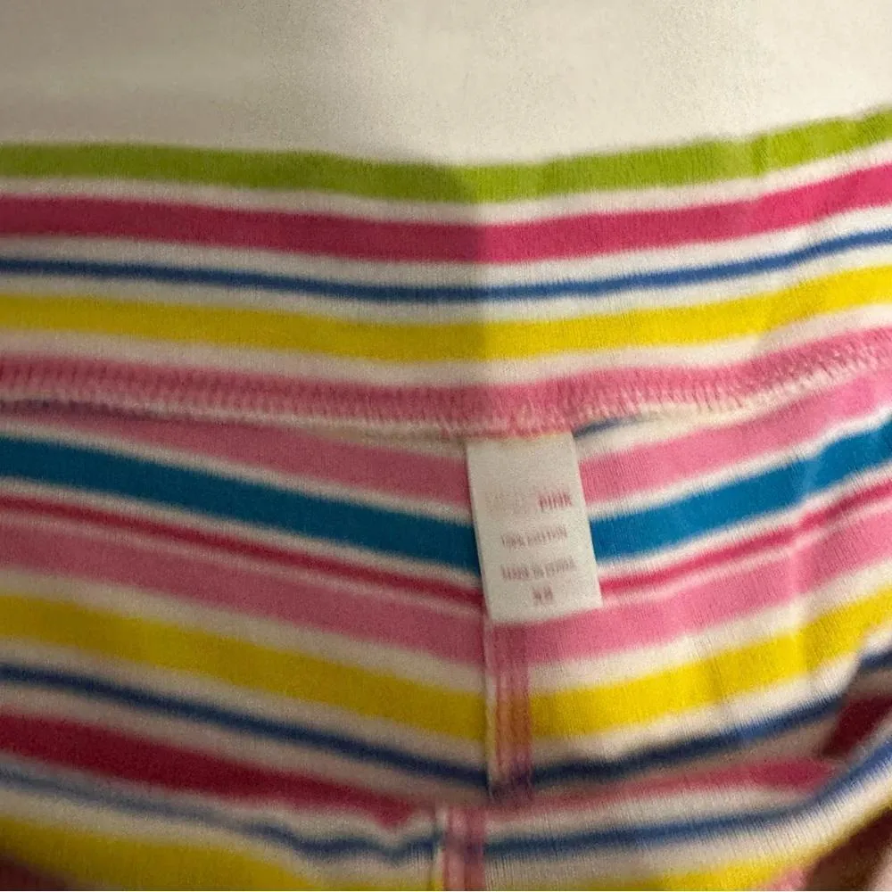 Y2K Vintage Pink Victoria’ Secret stripped Pajama Pants - Image 5