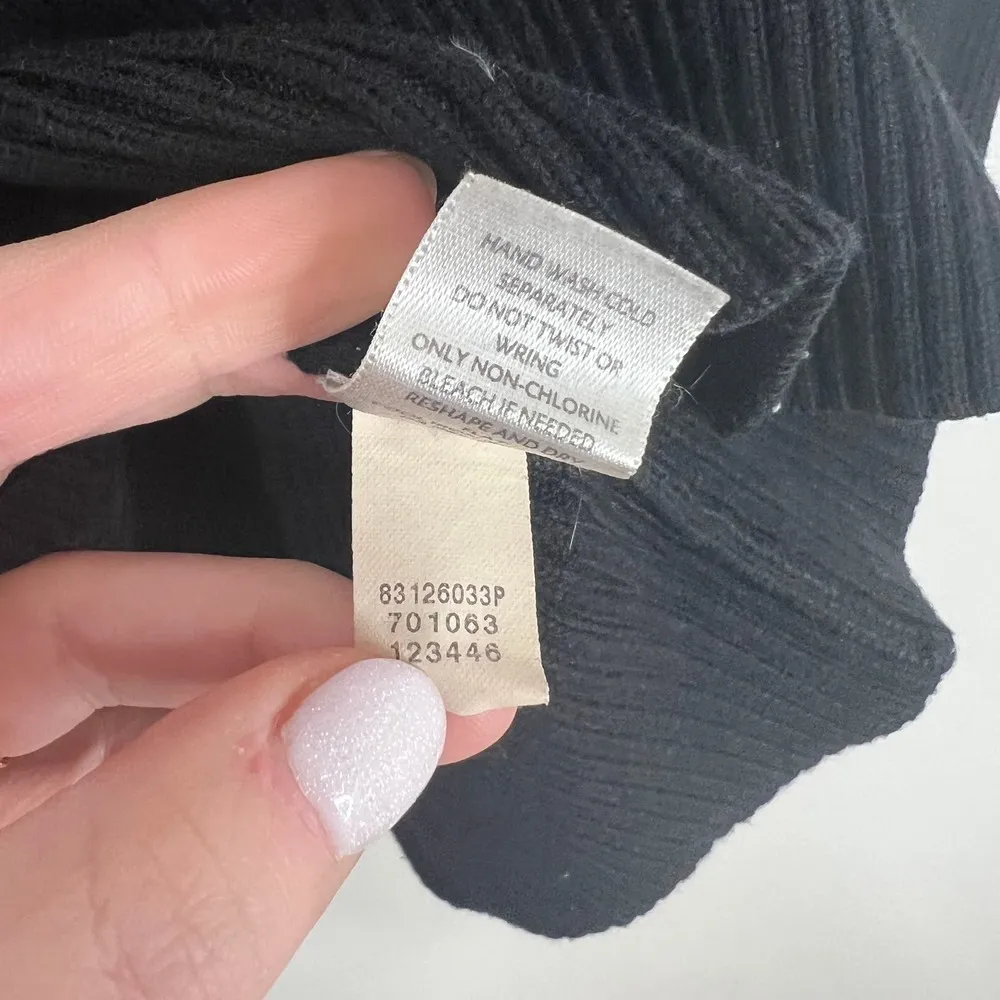 J Jill Button Front Longline Cardigan Mother of Pearl Buttons Cotton Silk Blend - Image 10