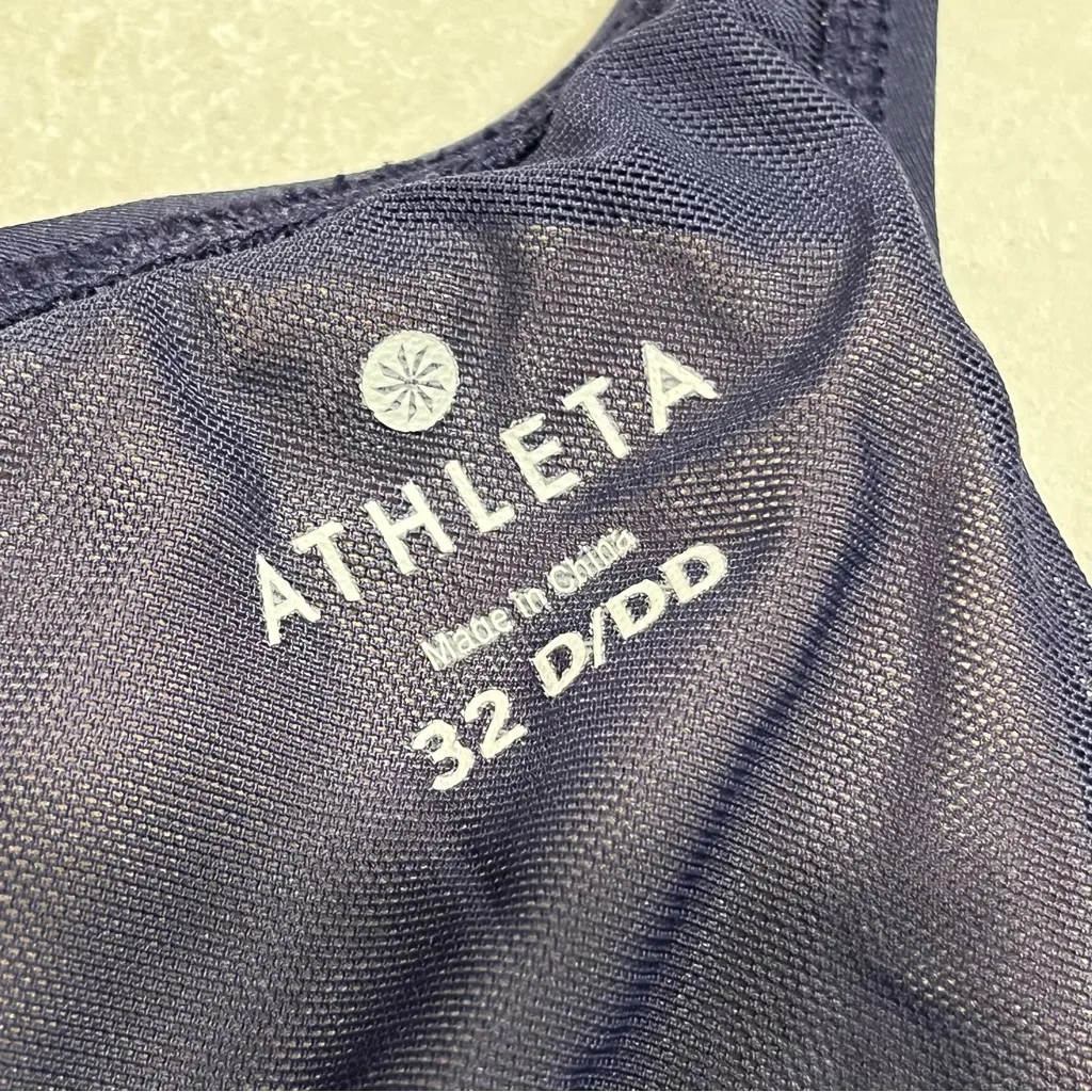Athleta Fiji Blousy Blouson Tankini Swim Top size 32D/DD style #593958 - Image 7