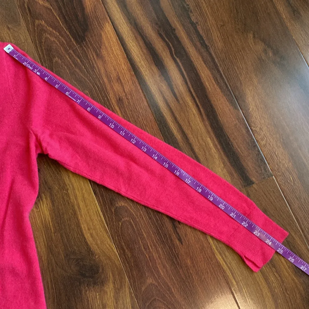 Nordstrom Signature 100% Cashmere Turtleneck Lightweight Sweater - Image 7