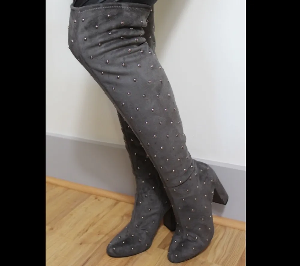 Jessica Simpson Bressey Beaded Over the Knee Boots - Image 2