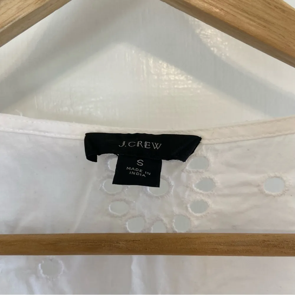 J. Crew Eyelet tunic dress / coverup - Image 4