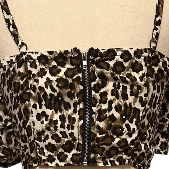 Dream State Animal Print‎ Set Sz S/M Brown - Image 4