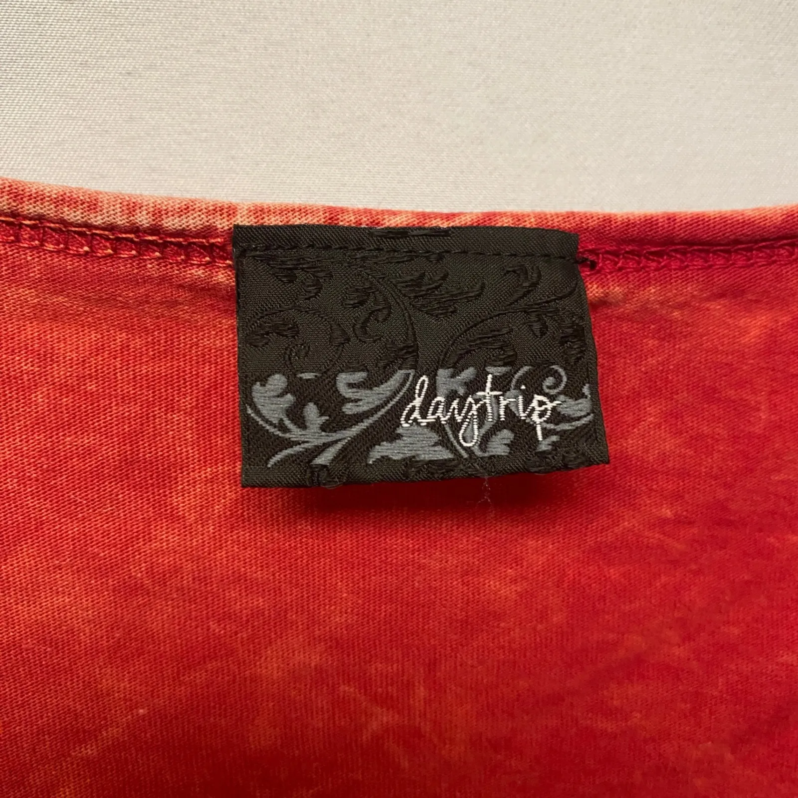 Vintage Grunge Whimsygoth Punk Women S Y2K Lace Long Sleeve Fleur de Lis Graphic - Image 4