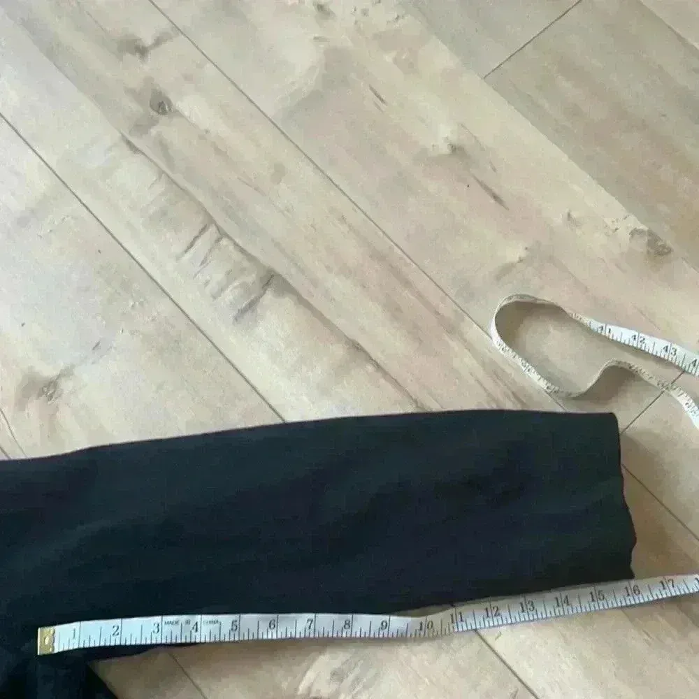 Fleurette Loro Piana Wool Black Coat Sz 8P - Image 13