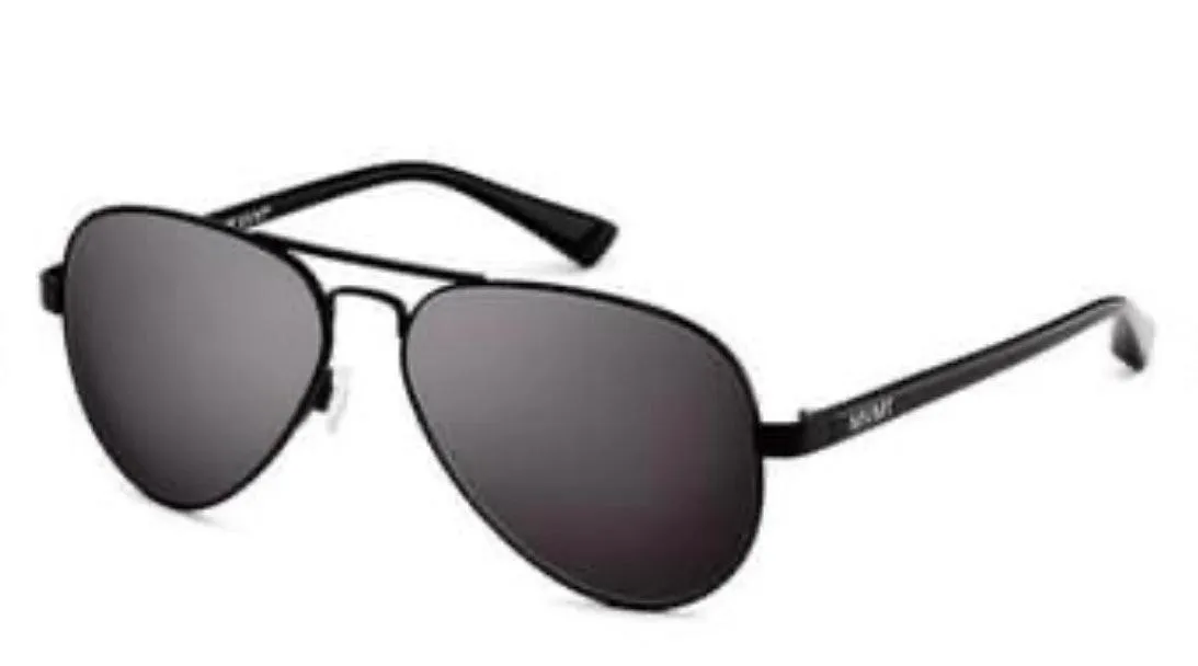 MVMT Matte Black Aviator Sunglasses - Image 7