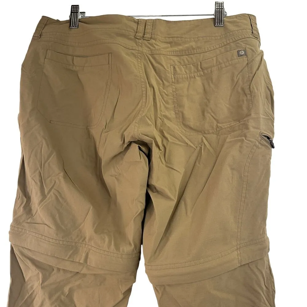 Marmot Women's Convertible Nylon Hiking Pants / Shorts Size 12 - Image 6