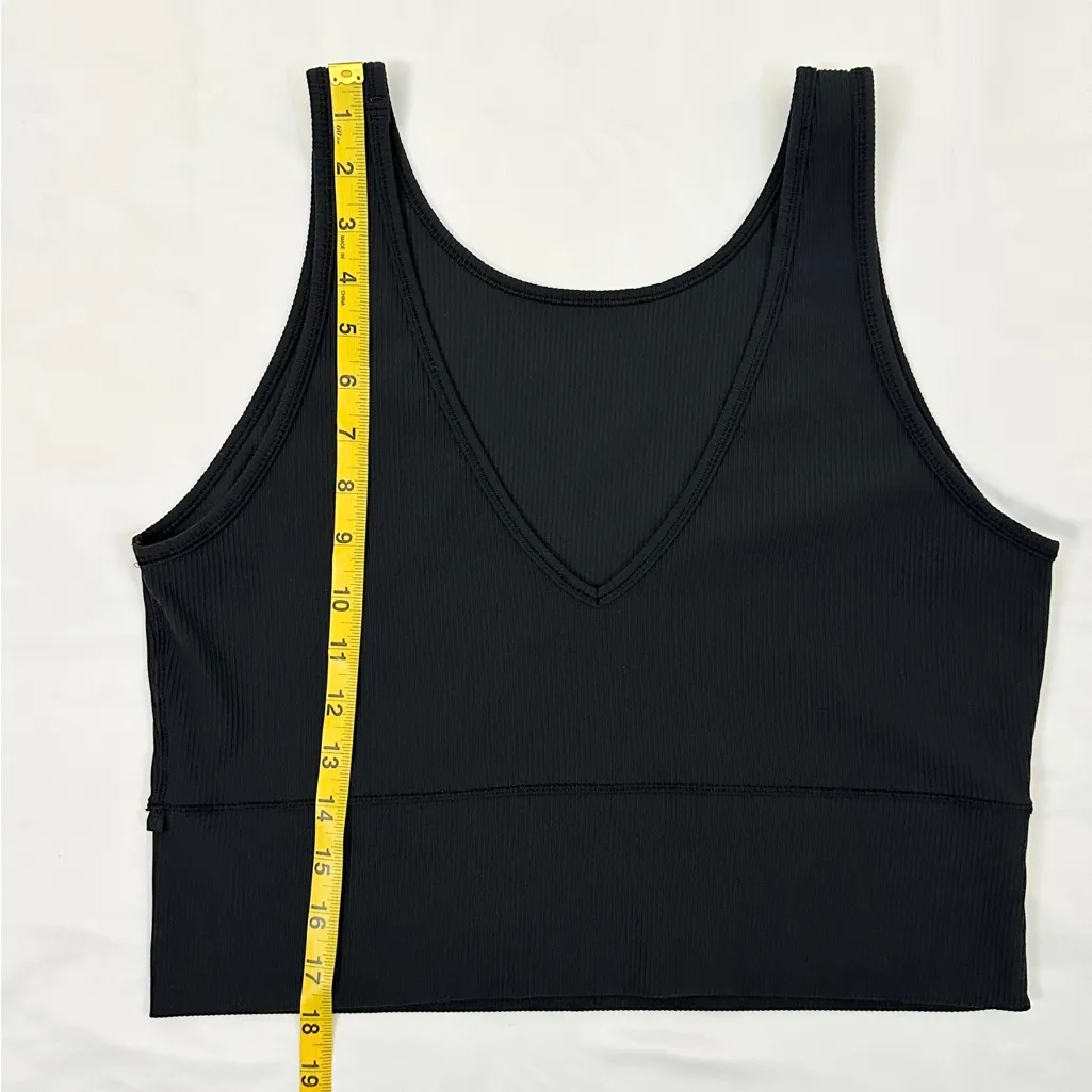 Lululemon Power Pivot Tank *Rib - Black - 12 - Image 10