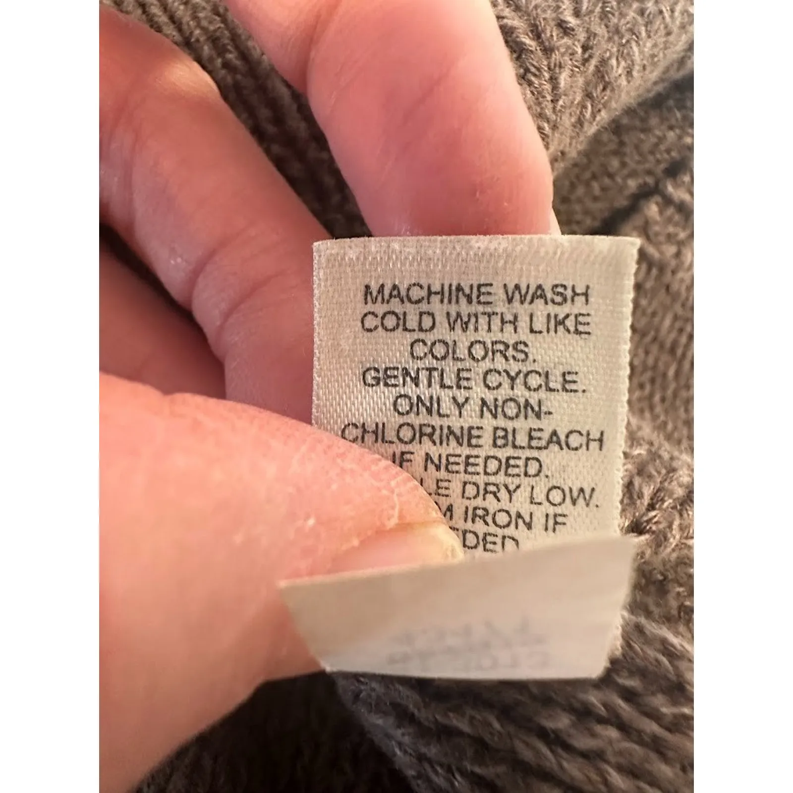 J Jill Womens Large Two Pocket Brown Sweater Vest Belt Linen Blend Coastal Boho - Image 6