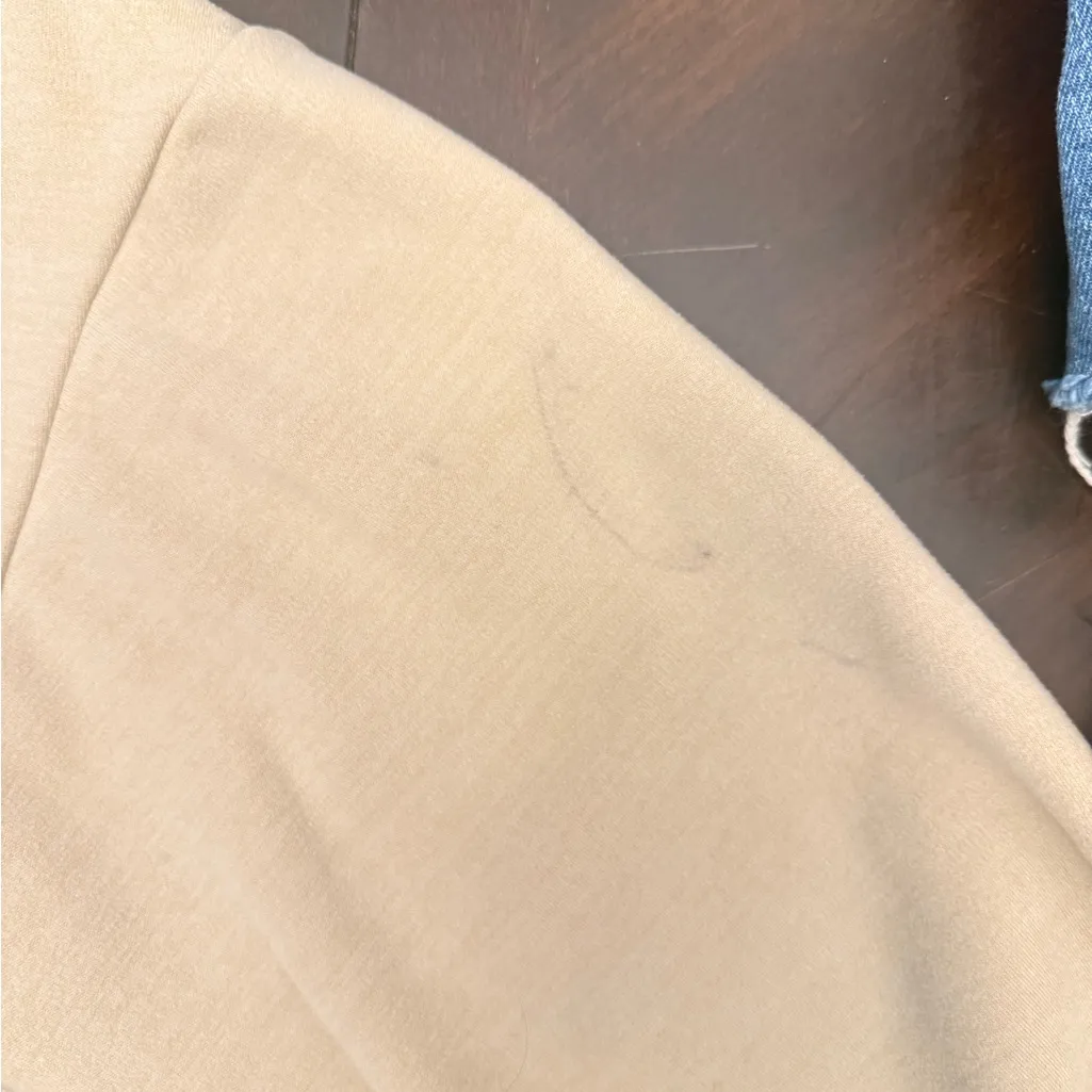 Beige Quarter-Zip Pullover - Image 4