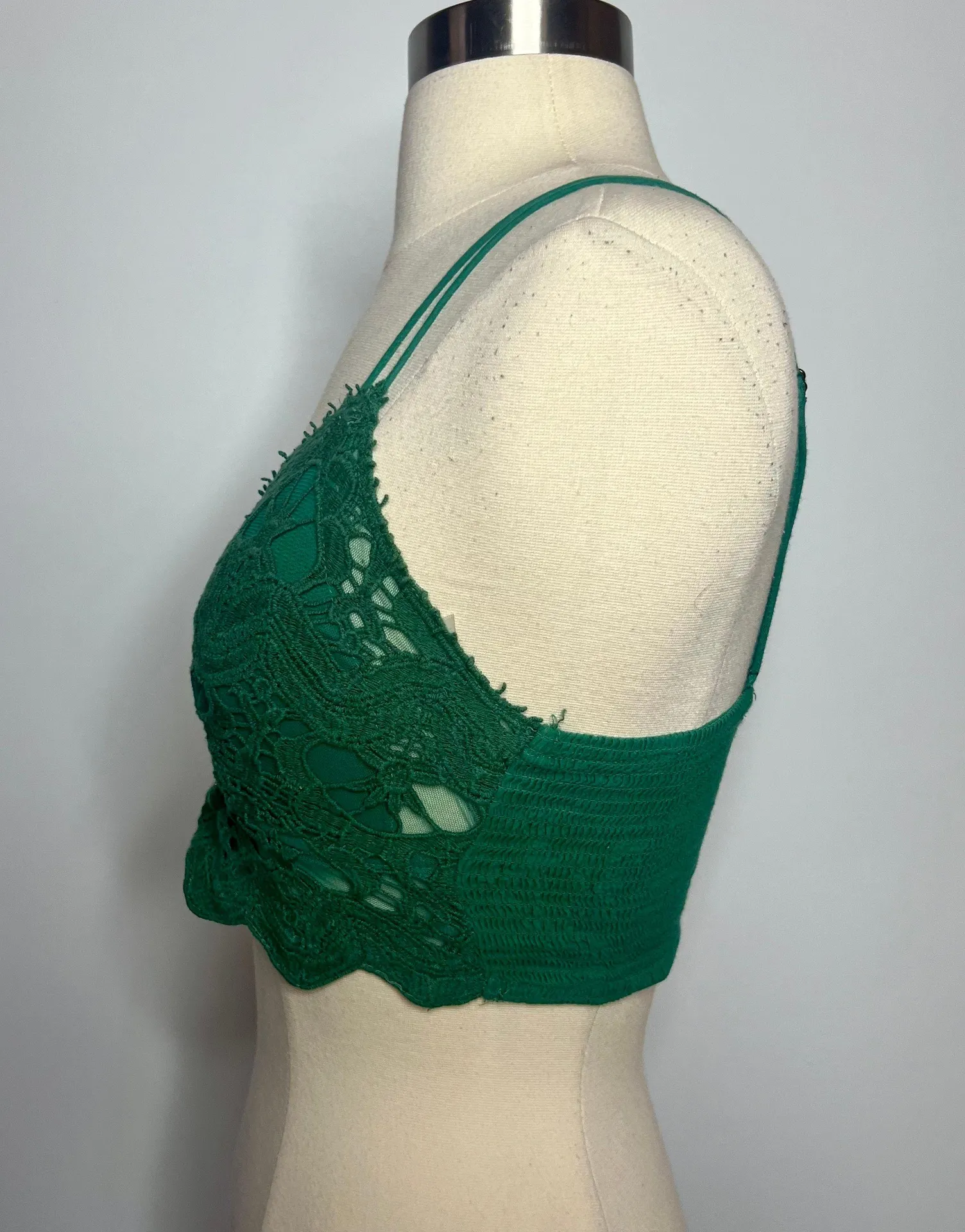 Green Lace Bralette - Image 3