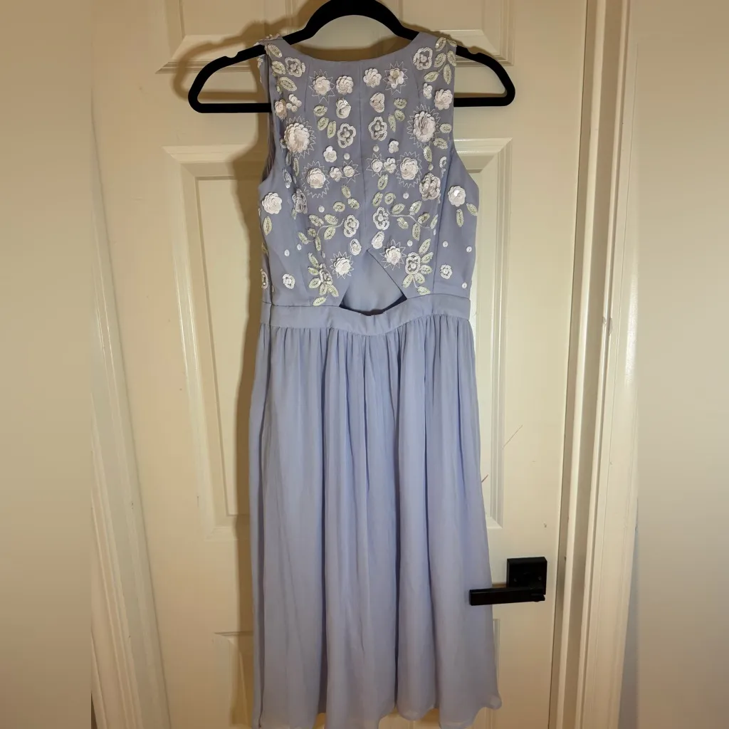 NWT French Connection Women's Dalia Sheer‎ Dress, 2 - Image 8