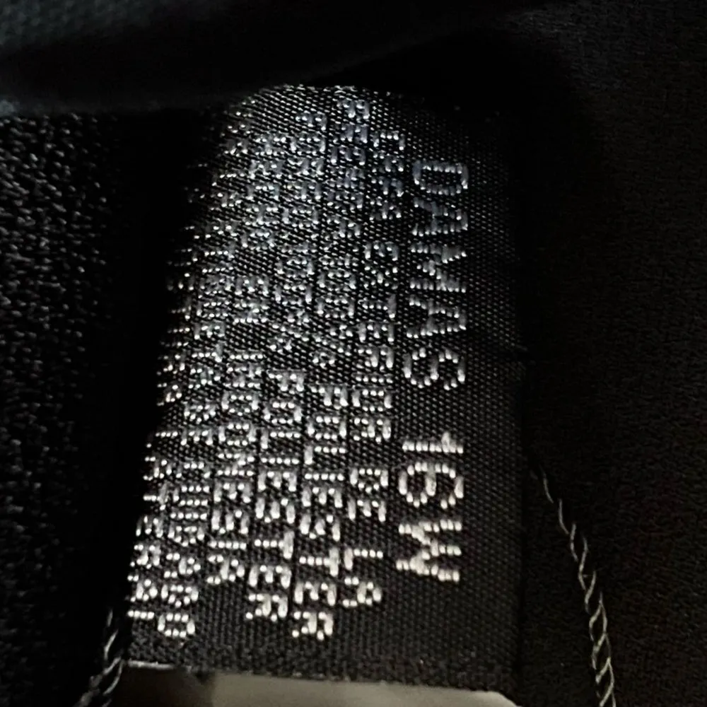 Women's Plus jacket black solid George front zip up sweater cardigan size 16W. - Image 8