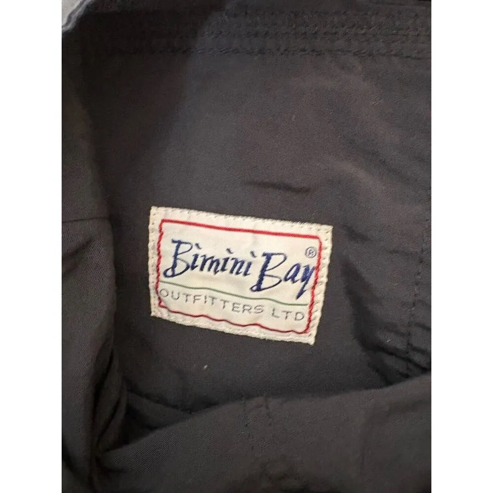 Bimini Bay Outfitters Ltd Shorts Womens Size 10 Black Nylon High Rise 6" Inseam - Image 7