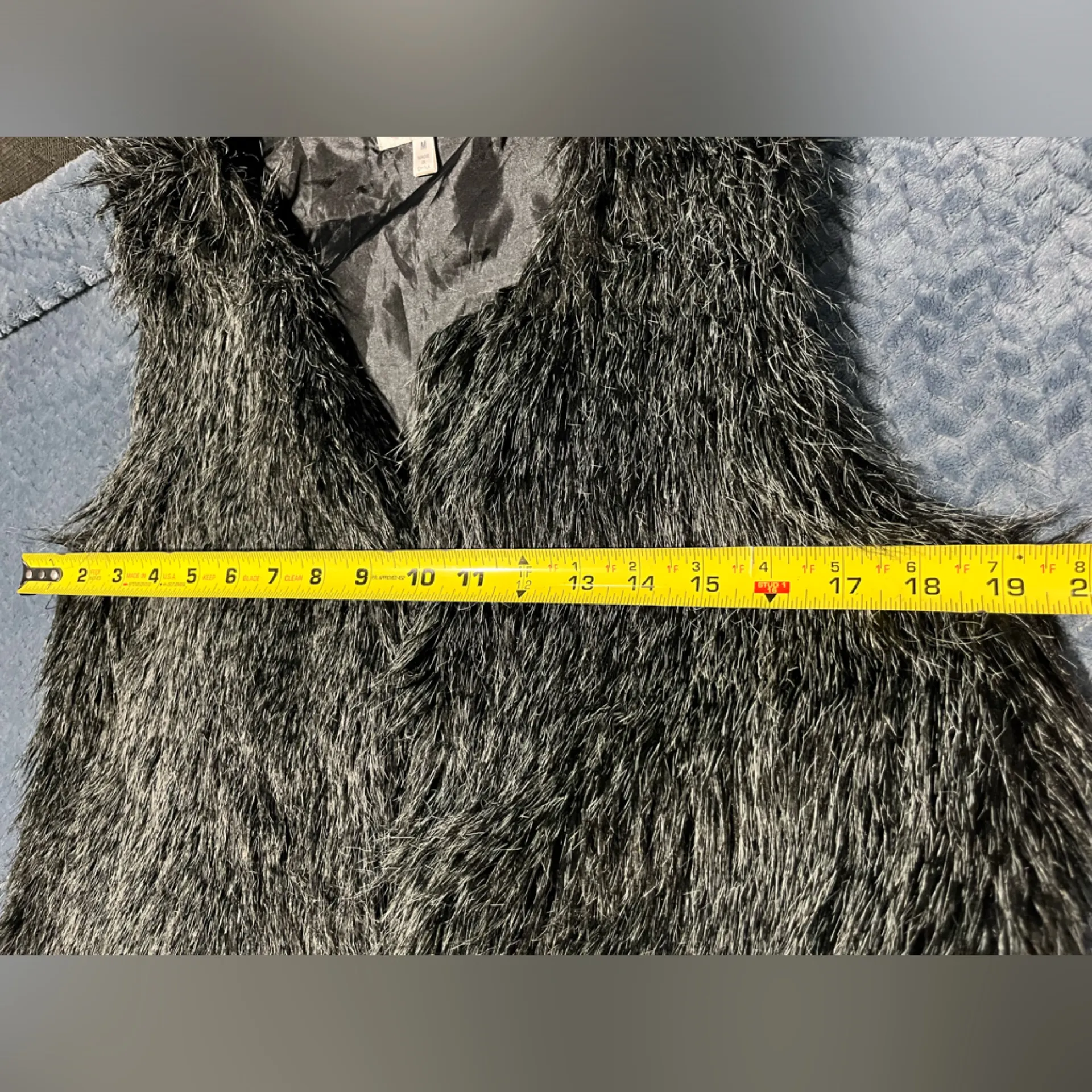 Roommate Fashion Forward Faux Fur Vest size L - Image 8