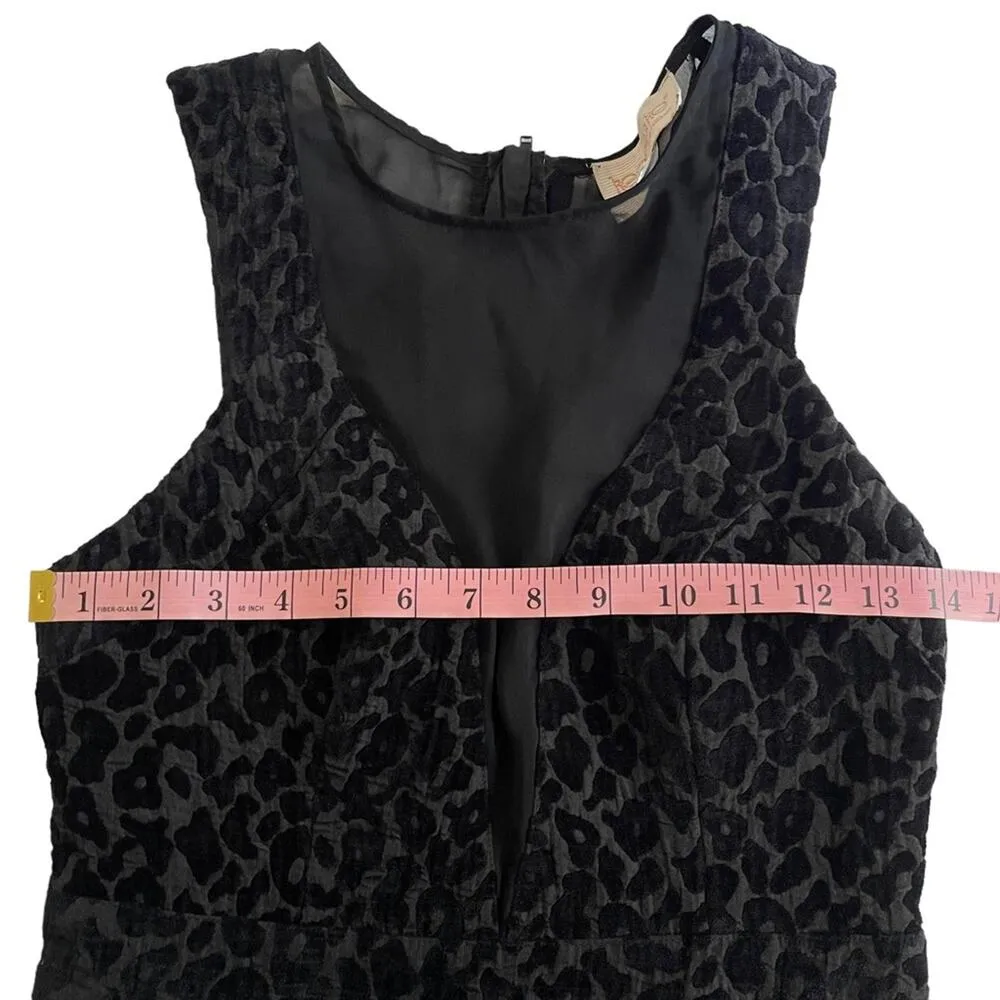 Keepsake The Label Black Leopard Print Peplum Top - Image 7