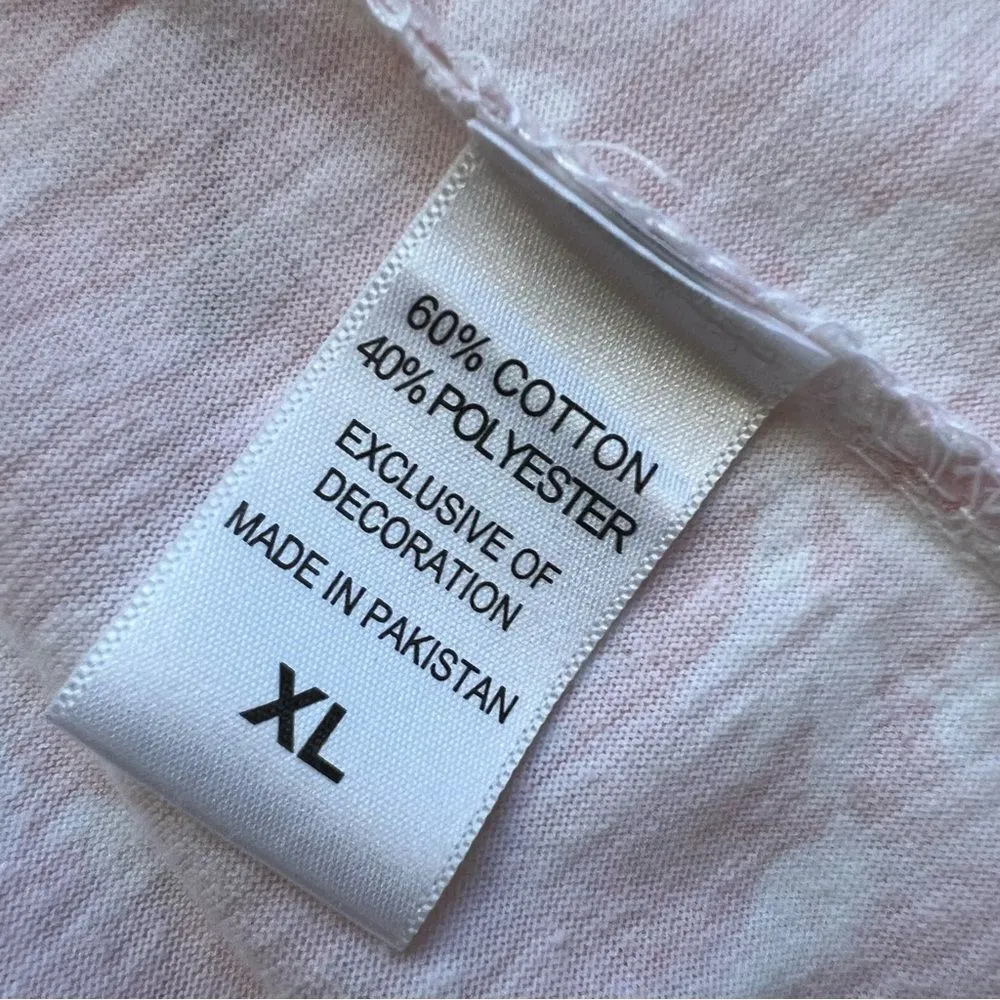 Carole Hochman Pastel Pink and White Floral Lightweight Robe with Pockets - Image 7