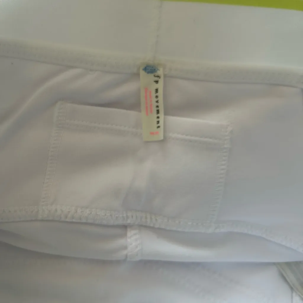 FP Movement by Free People White Flared Leggings Size M - Image 7