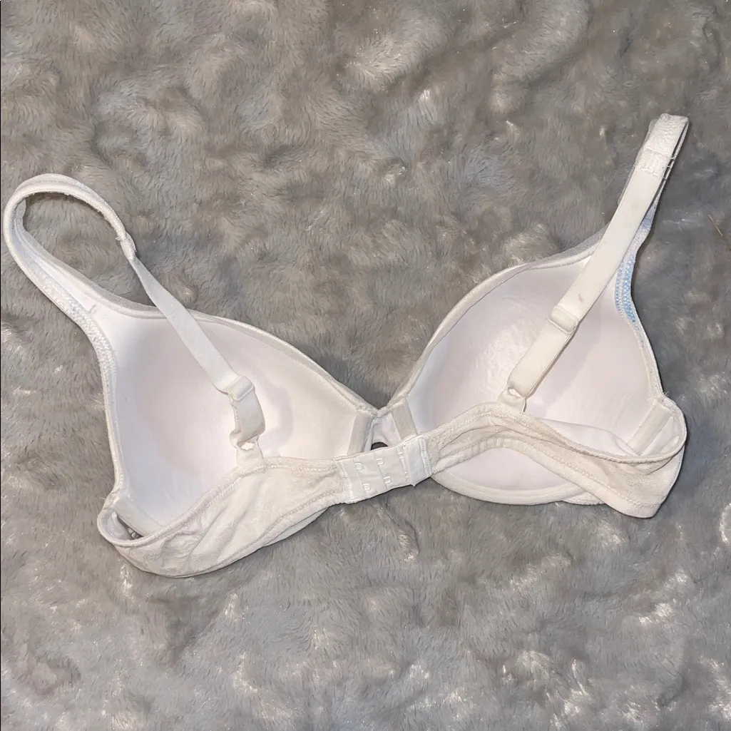 Vanity Fair Body Sleeks Contour Bra White Size 38C - Image 5