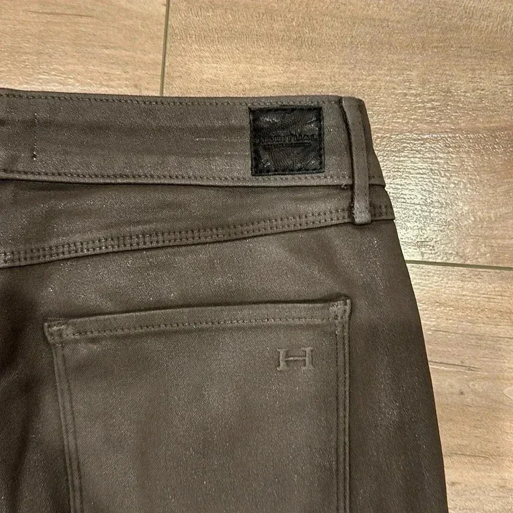 NWT Habitual Alice Coated Skinny Jeans Mid Rise Color Hide Sz 26 - Image 12