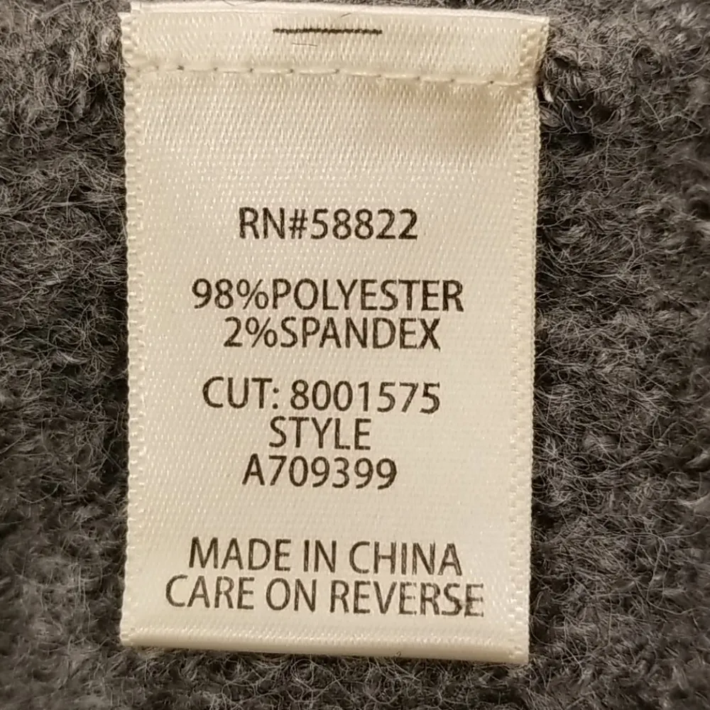 💕MAX STUDIO💕 Cable Knit Pullover Sweater ~ Gray - Image 15