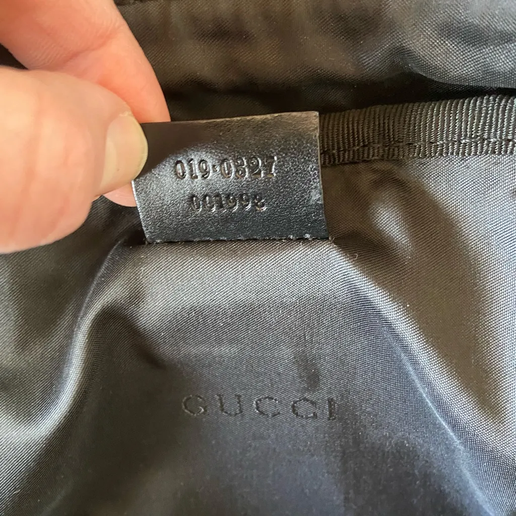 GUCCI NYLON&LEATHER BUSINESS BAG💼🌟🌟🌟 - Image 14