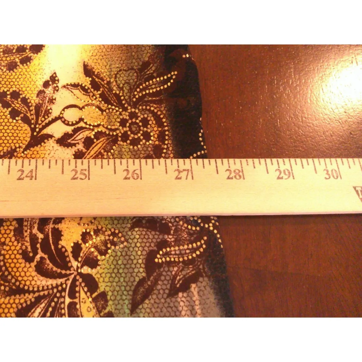 Nygard Womens 3X Gold Colorful Slinky Blouse Top‎ Artsy Career Boho Retro Funky Size undefined - Image 5