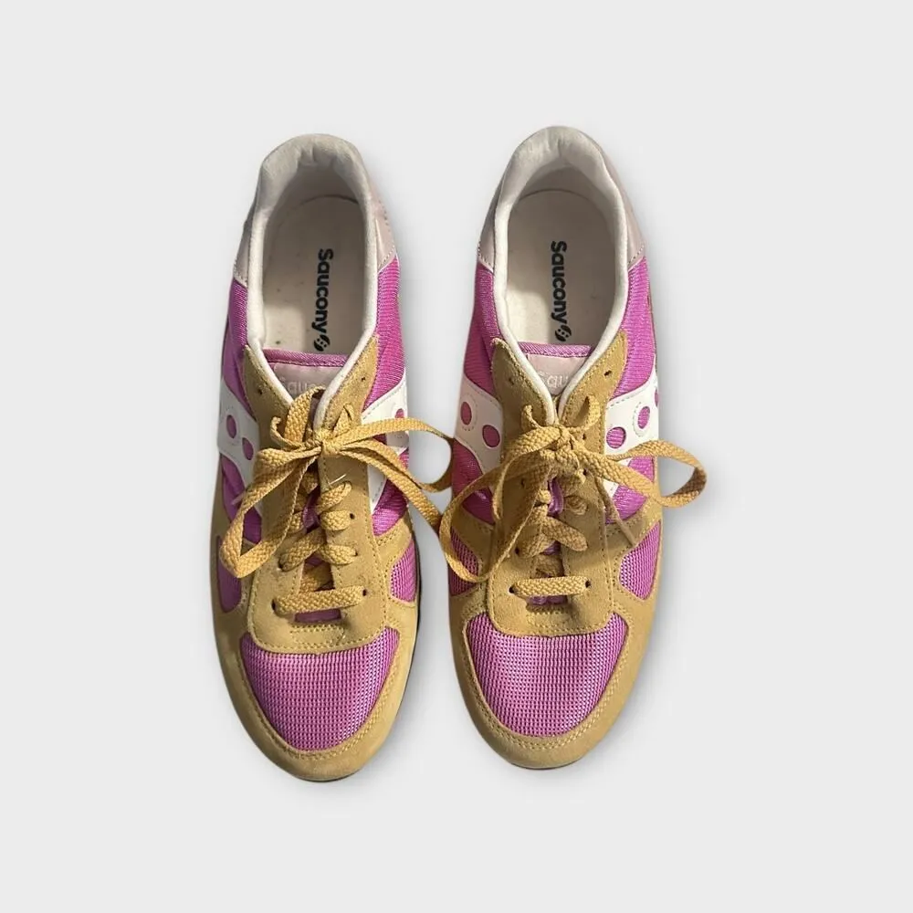 Saucony Shadow Original Sneakers Women's 11 Beige Pink New Collection - Image 2