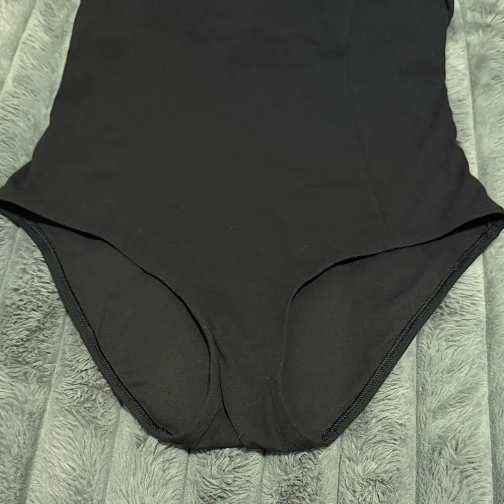 Athleta Black Sleeveless Bodysuit - Image 2